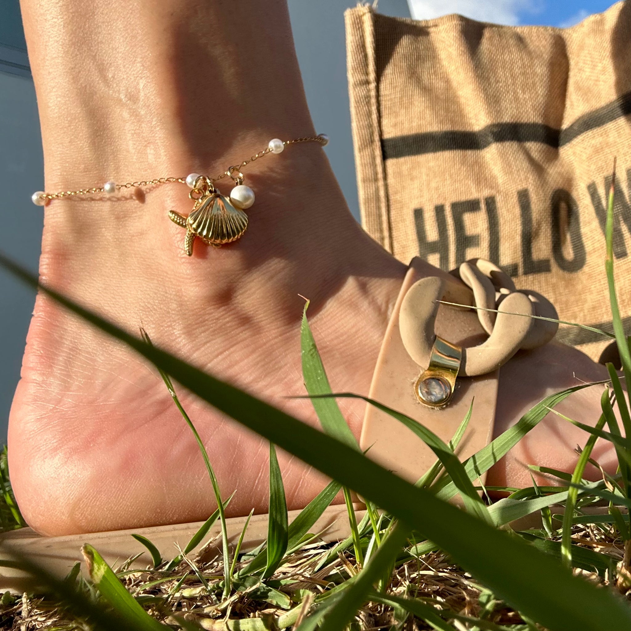 mermaid anklet
