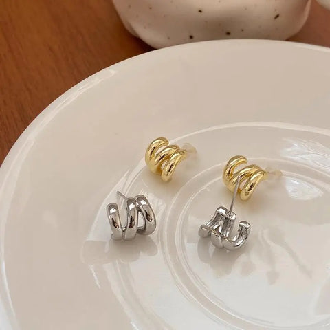 3in1 stud earrings