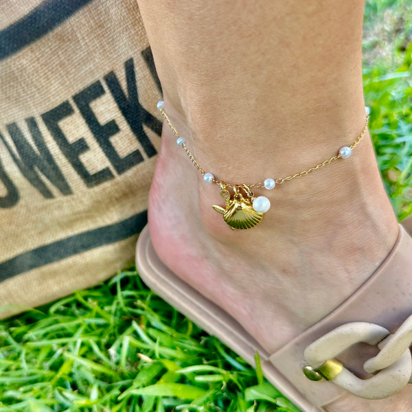 mermaid anklet
