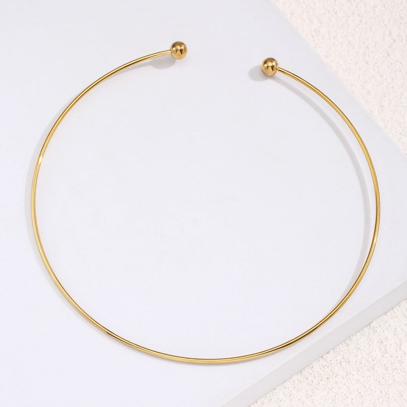 gold choker